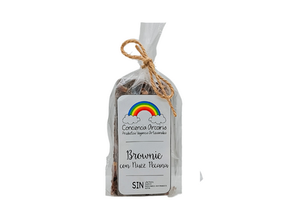 Browinies  veganos Conciencia Arcoiris