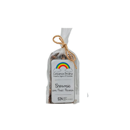 Browinies  veganos Conciencia Arcoiris