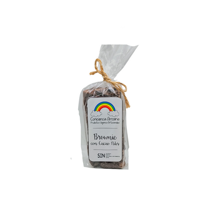 Browinies  veganos Conciencia Arcoiris