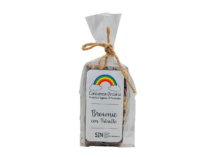Browinies  veganos Conciencia Arcoiris