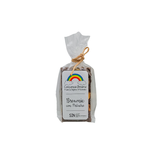 Browinies  veganos Conciencia Arcoiris