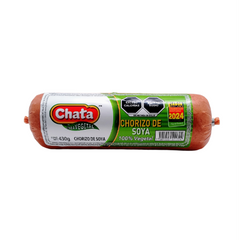 Chorizo de soya  - Chata