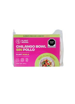 Chilango bowl sin pollo vegano 300g plant squad