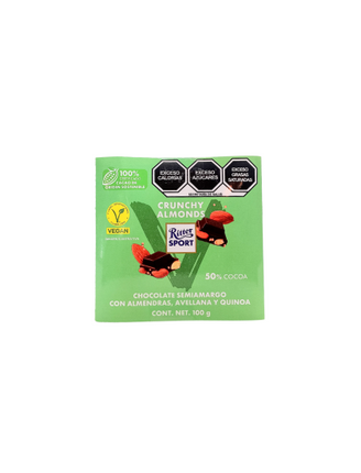 Chocolate Semiamargo Ritter Sport 100g