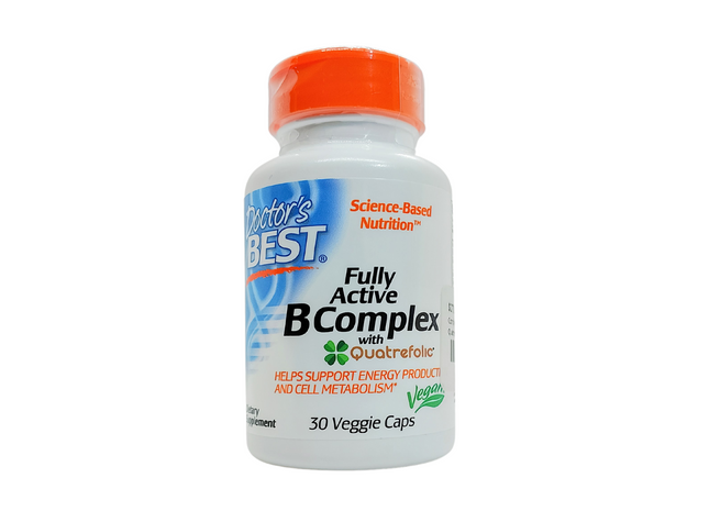 Complejo B Activo Con Quatrefolic Vegano Doctor´s Best