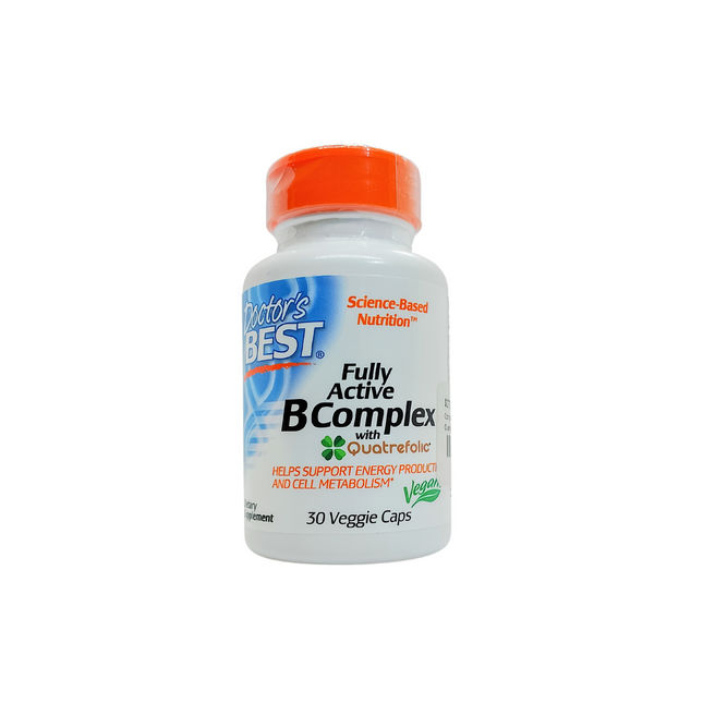 Complejo B Activo Con Quatrefolic Vegano Doctor´s Best