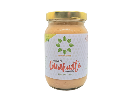 Crema de cacahuate