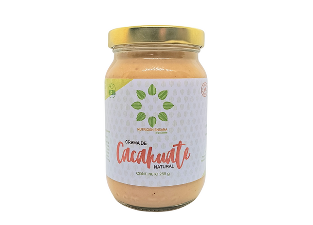 Crema de cacahuate