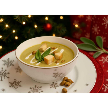 Crema imperial de Pistache Navideña