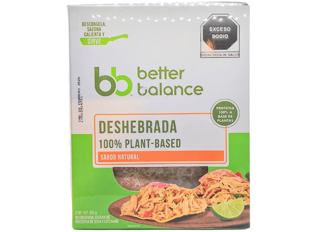 Deshebrada sabor Natural 400g Better Balance