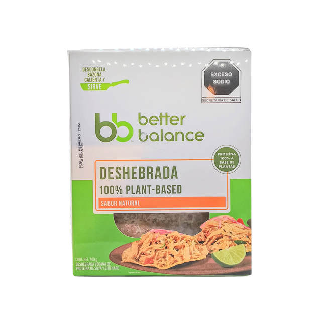Deshebrada sabor Natural 400g Better Balance
