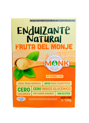 Monk fruit natural sweetener 40 sachets -Fruit Monk