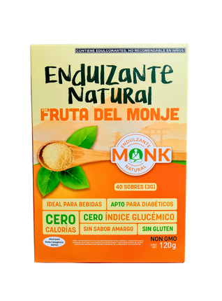 Monk fruit natural sweetener 40 sachets -Fruit Monk