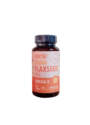 Flaxseed oil Omega 3 90 capsules-DEVA