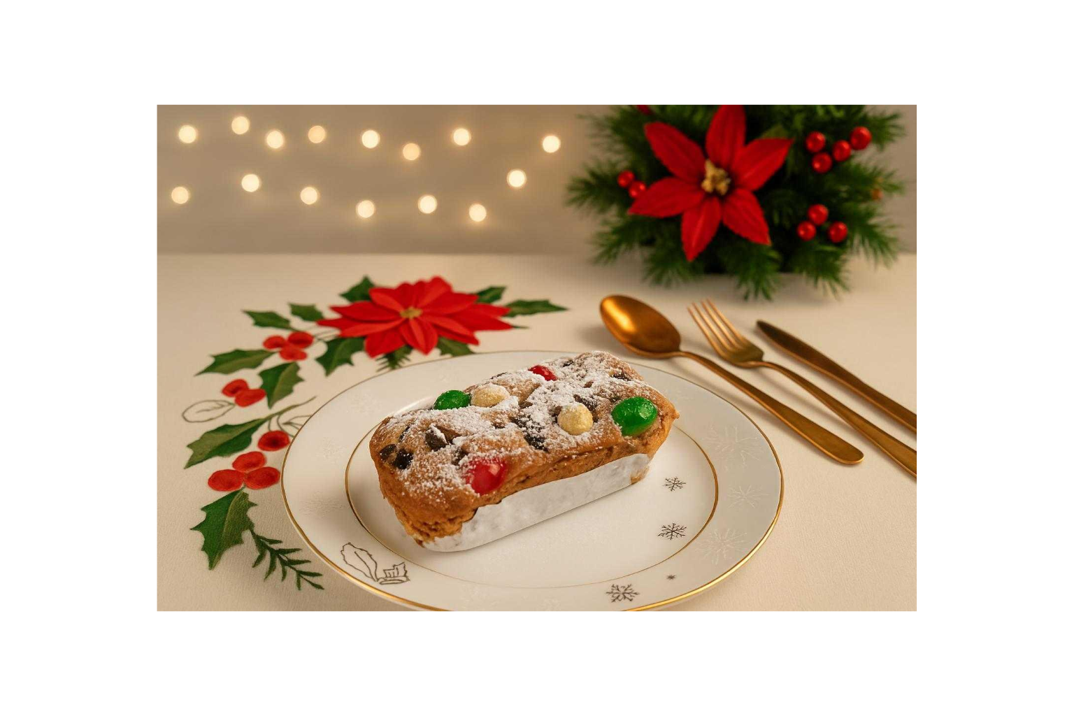 Fruit cake Navideño 120g – Veggicano