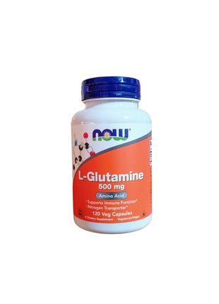 L-Glutamine 120 capsules-now