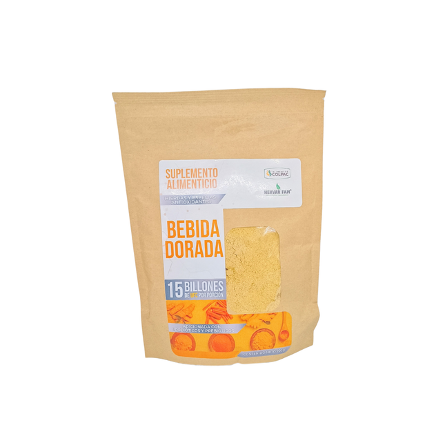 Leche Dorada [Goldent Milk] con probhioticos -Colpac