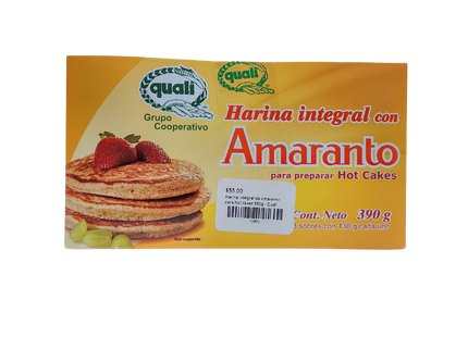 Whole wheat amaranth flour for hot cakes 390g - Quali