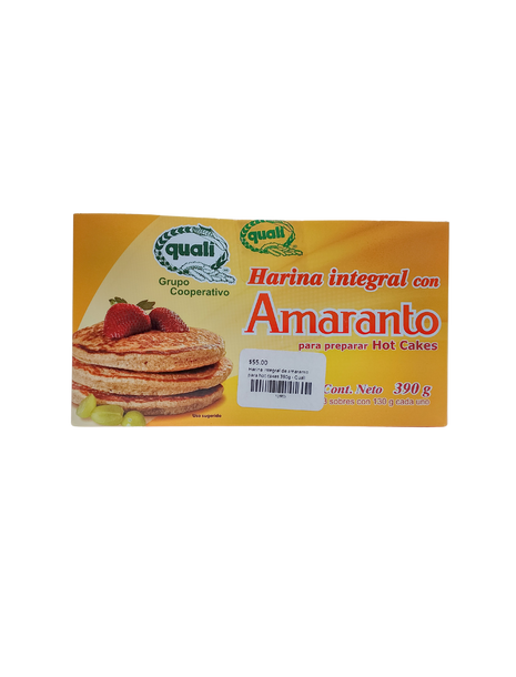 Whole wheat amaranth flour for hot cakes 390g - Quali