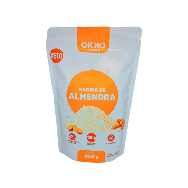 Harina de Almendra okko super foods 400 g