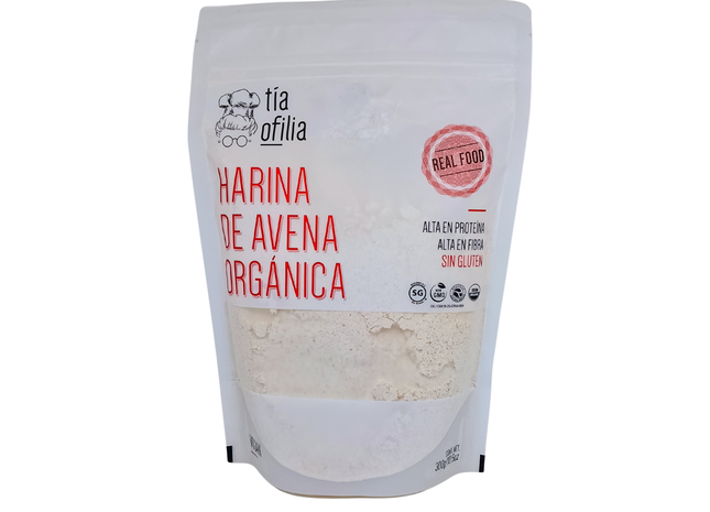 Harina de avena organica 300g