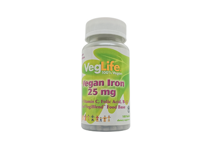 Vegan Iron 25mg -VegLife 