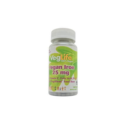 Hierro Vegano 25mg -VegLife