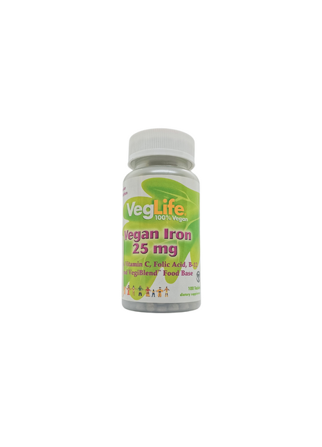 Hierro Vegano 25mg -VegLife