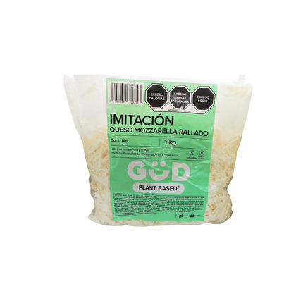 Imitación queso Mozzarella rallado 1kg - Plant Based
