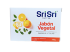 Jabón vegetal ayurvédico naranja 100g