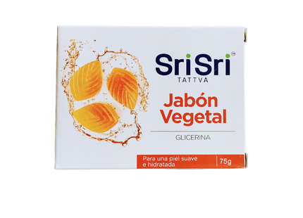Jabon vegetal Glicerina ayurvedico 100g