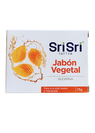 Jabon vegetal Glicerina ayurvedico 100g