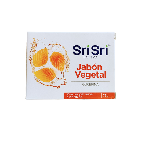 Jabon vegetal Glicerina ayurvedico 100g