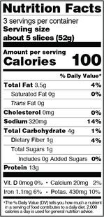 Smoked Ham 156g - Tofurky