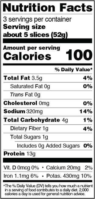 Jamón Ahumado 156g - Tofurky