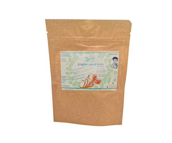 Ginger with Lemon Tea 60g - Yamin – Veggicano