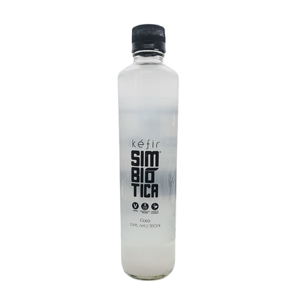 Kefir de coco 360ml-Simbiótica