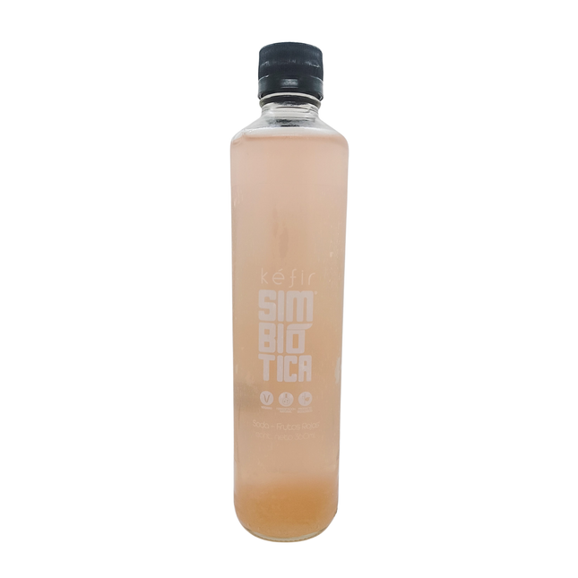 Kefir de frutos rojos 360ml-Simbiótica