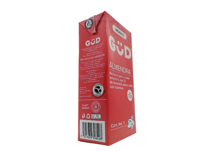 Leche de Almendra sin azúcar 1L - Gud