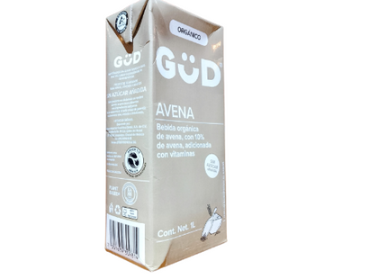 Leche de Avena sin azúcar 1L - Gud