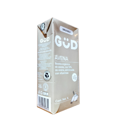 Leche de Avena sin azúcar 1L - Gud