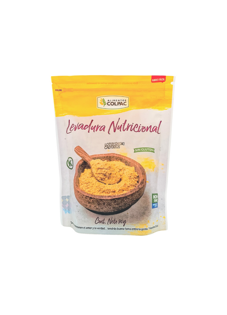 Levadura Nutricional 70g sin gluten - COLPAC