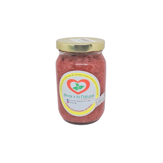 mermelada de fresa amor x lo natural  250gr