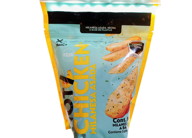Not Chicken Milanesa de pollo asada vegana 385g -NotCo