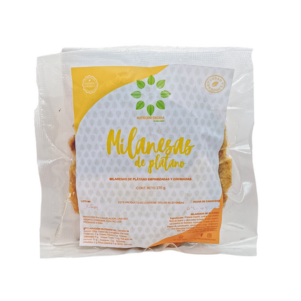 Milanesas de plátano 270g - Nutrición Ensana