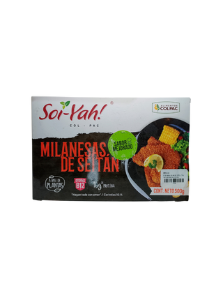 Milanesas de seitán 500g - Soy Yah! Alimentos COLPAC