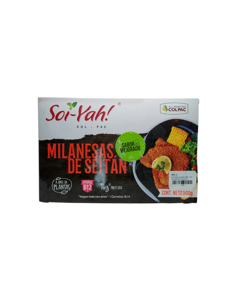 Seitan Milanese 500g - Soy Yah! COLPAC Foods 