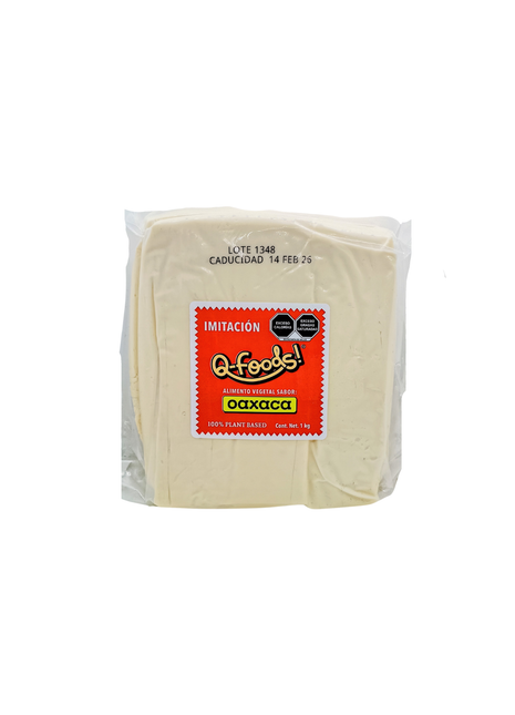 Queso Vegetal tipo Oaxaca 1kg - Q-Veggie