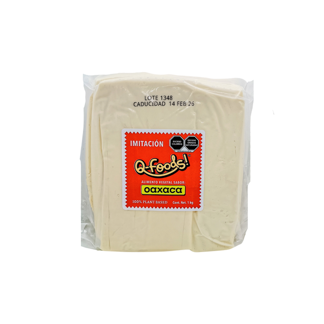 Queso Vegetal tipo Oaxaca 1kg - Q-Veggie
