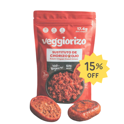 Chorizo Gourmet Keto 250g - Veggiorizo